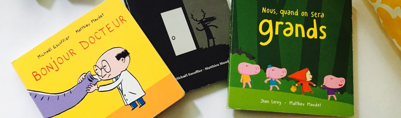 3 livres pour les petits loups Ahou!
