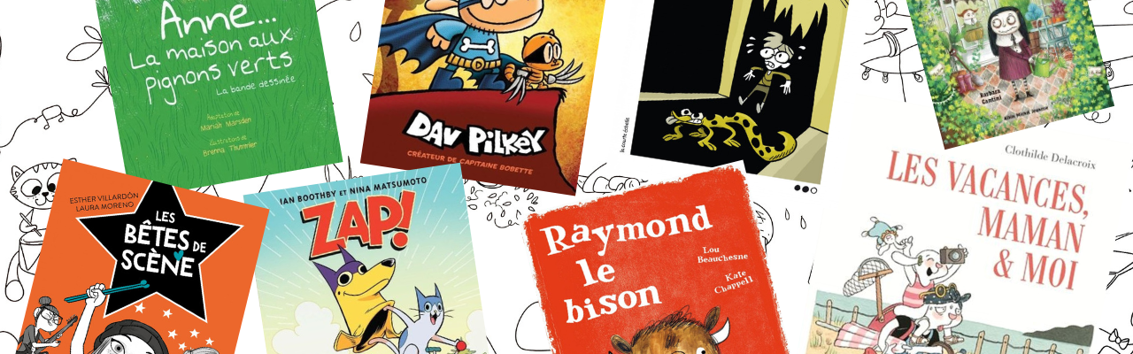 Des BDs et romans graphiques pour les vacances