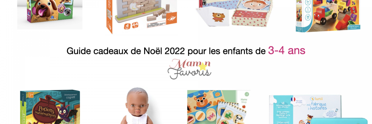 Guide cadeaux de Noël : 16 jeux parfaits pour les 3-4 ans